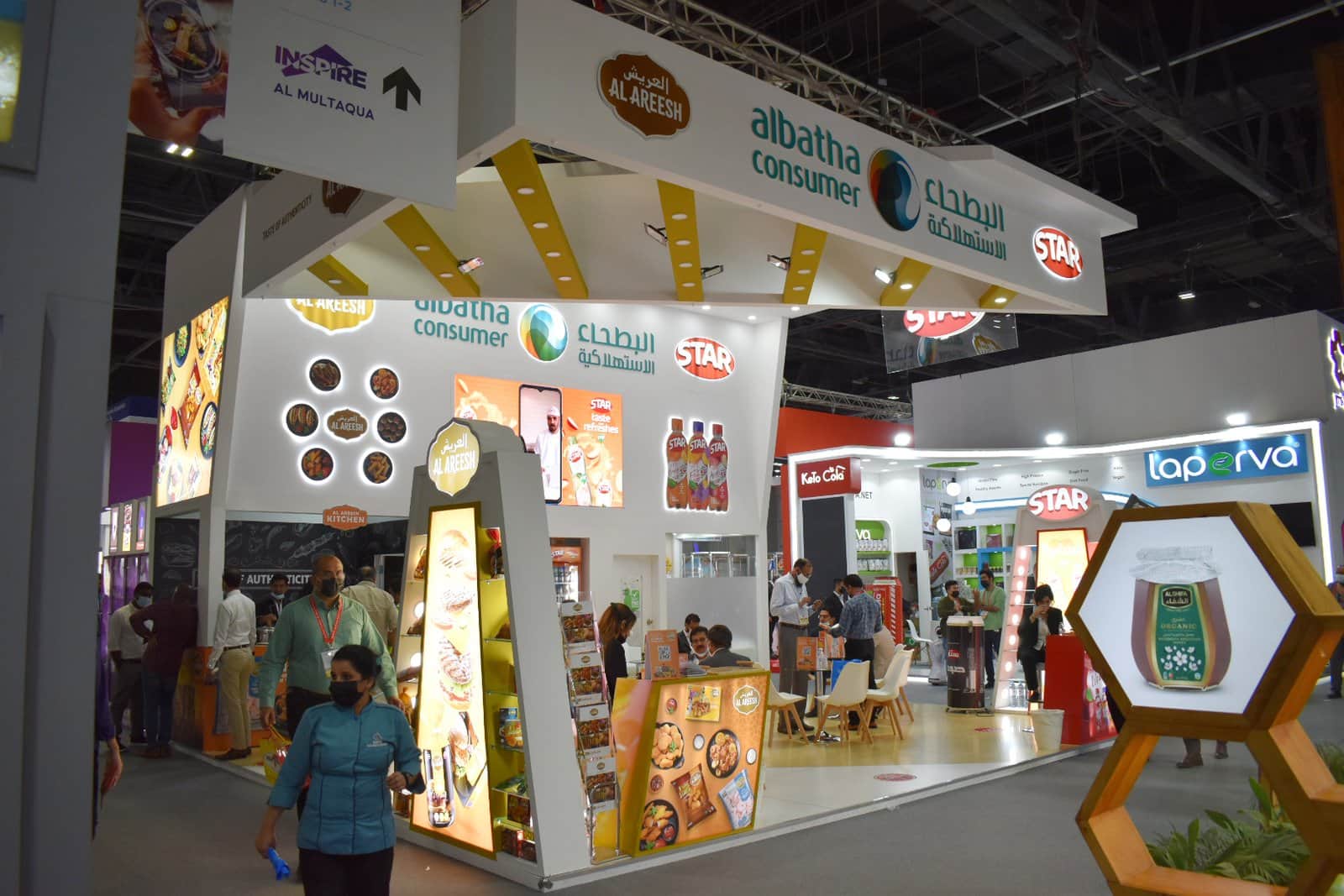 Exhibition stand built by Standsbay