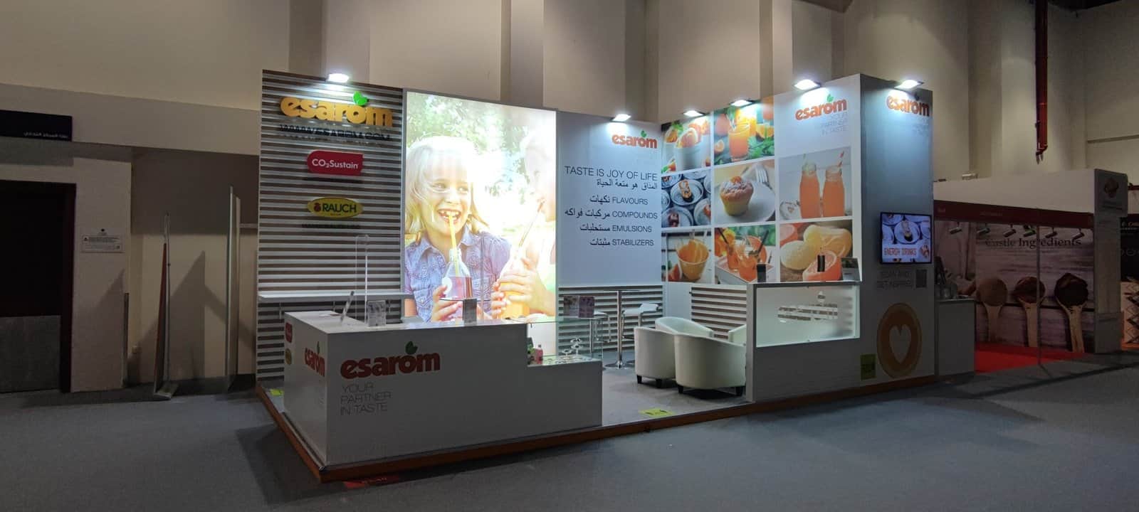 Exhibition stand built by Standsbay