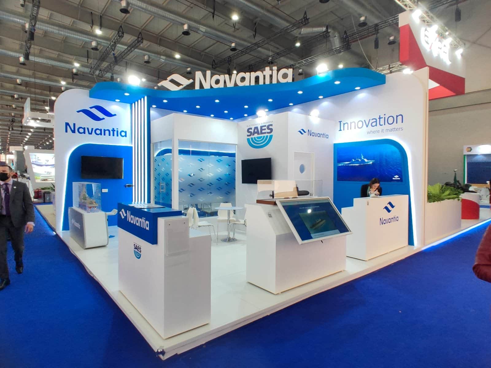 Exhibition stand built by Standsbay
