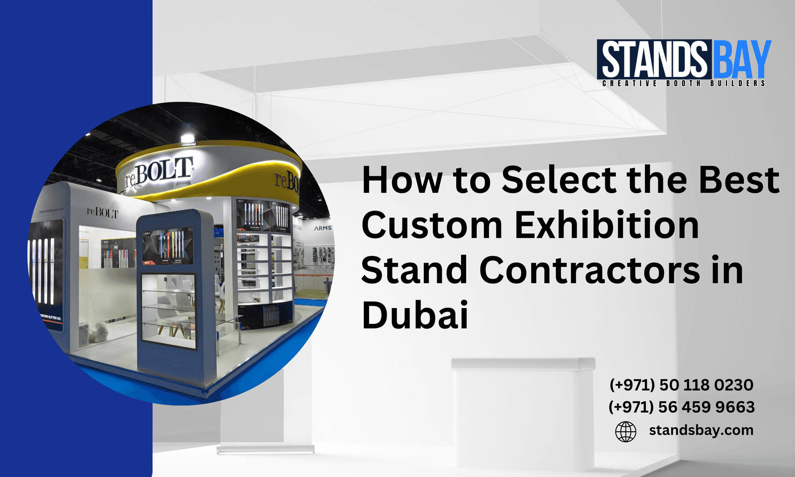 How to Select the Best Custom Exhibition Stand Contractors in Dubai