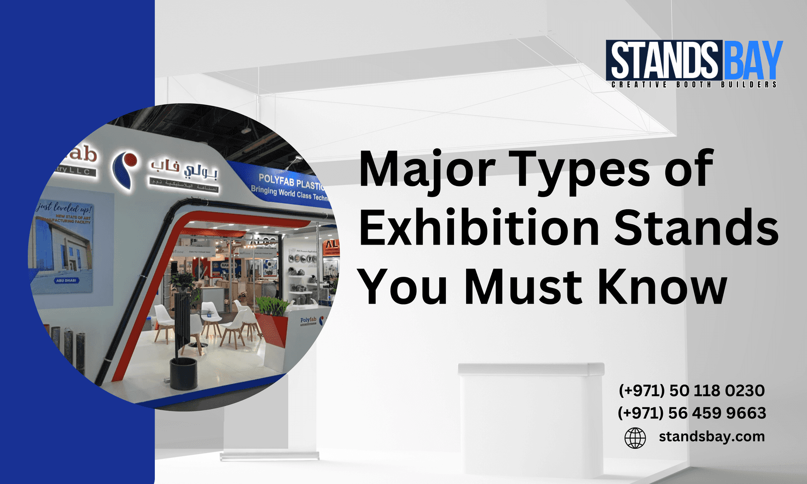 Major Types of Exhibition Stands You Must Know