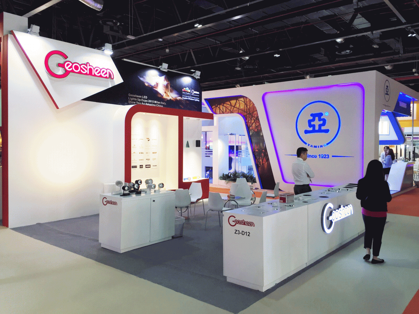 Exhibition stand built by Standsbay