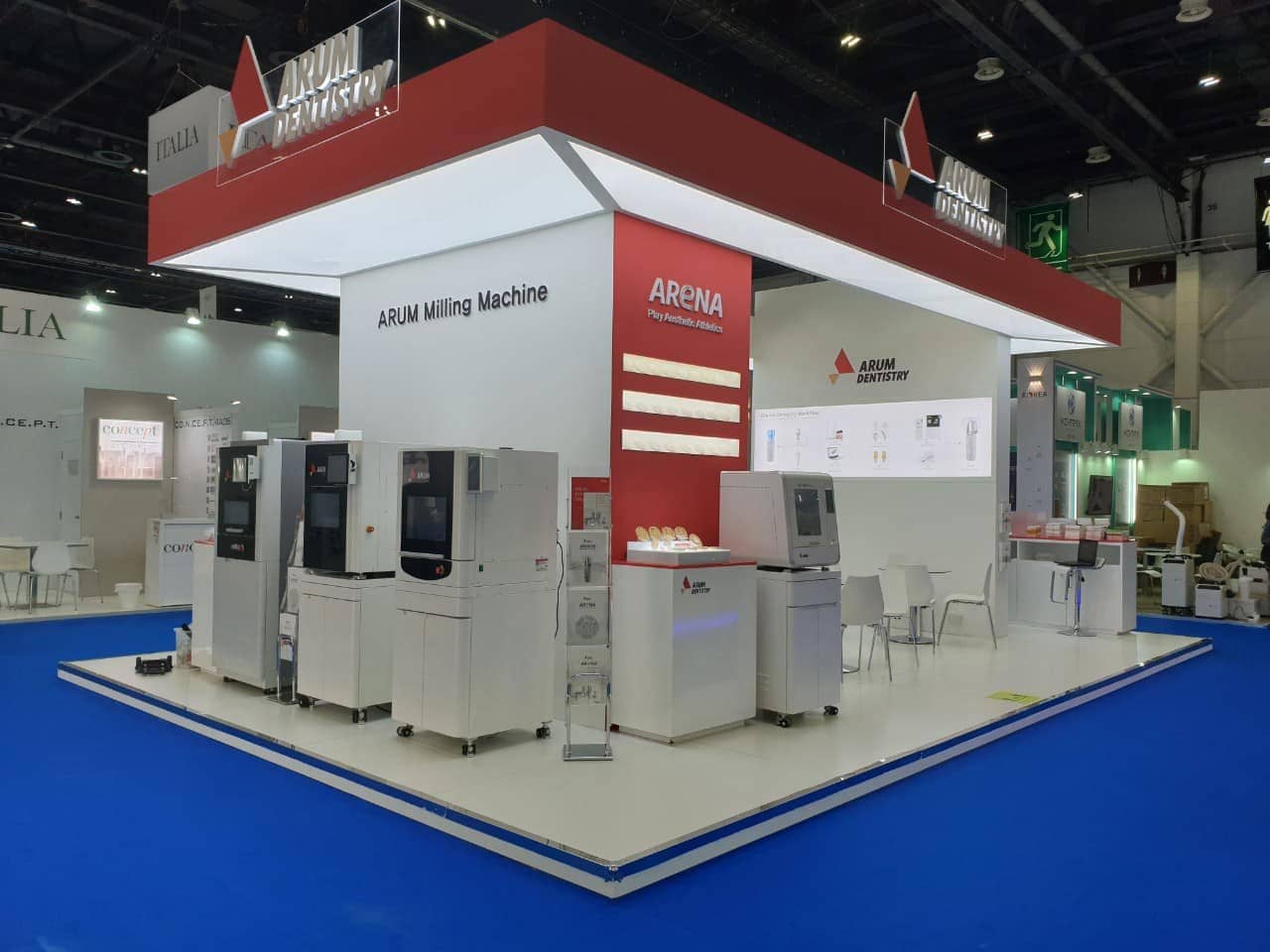 Exhibition stand built by Standsbay