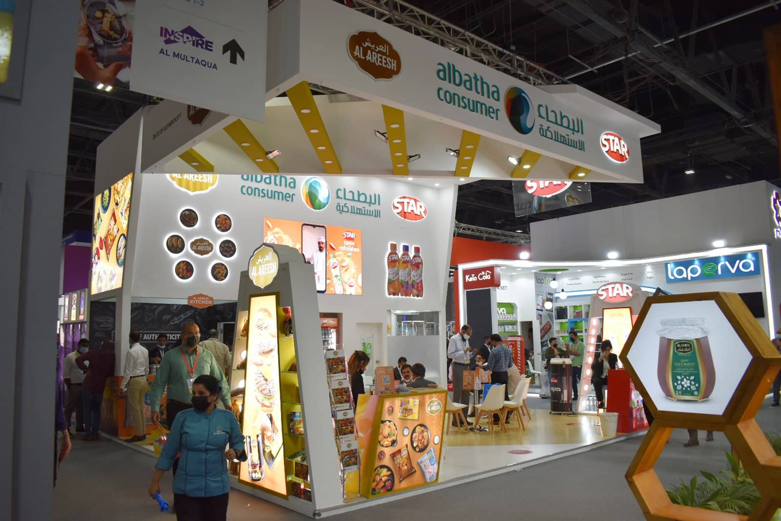 Exhibition stand built by Standsbay