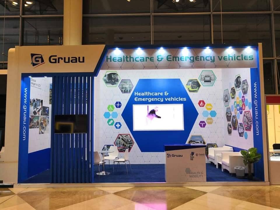 Exhibition stand built by Standsbay