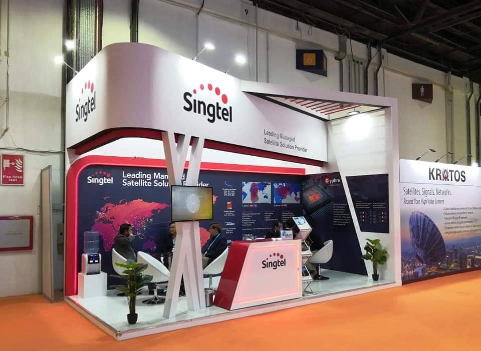 Exhibition stand built by Standsbay