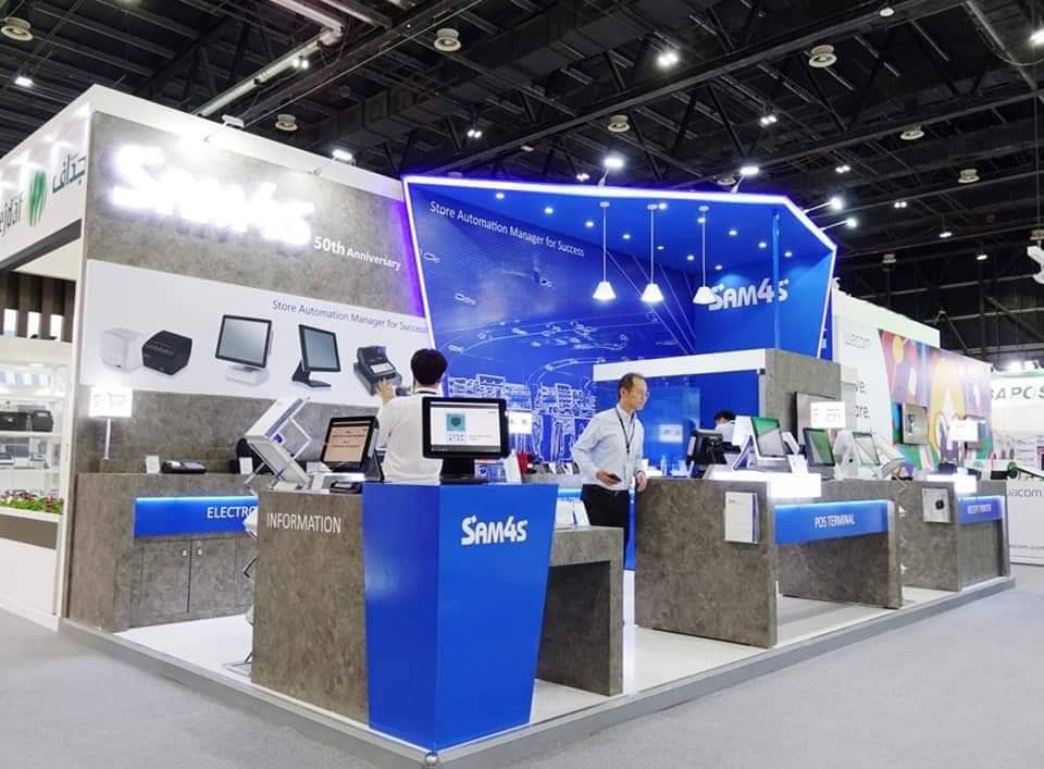 Exhibition stand built by Standsbay
