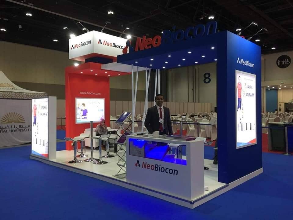 Exhibition stand built by Standsbay