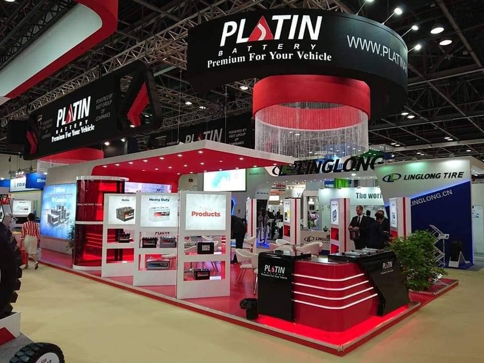 Exhibition stand built by Standsbay