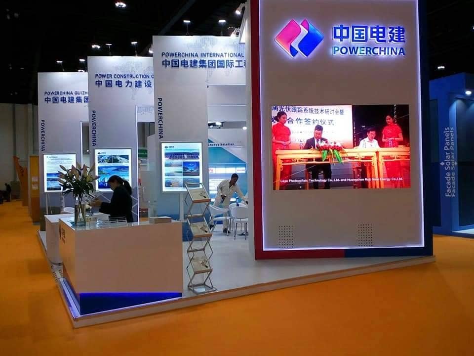 Exhibition stand built by Standsbay
