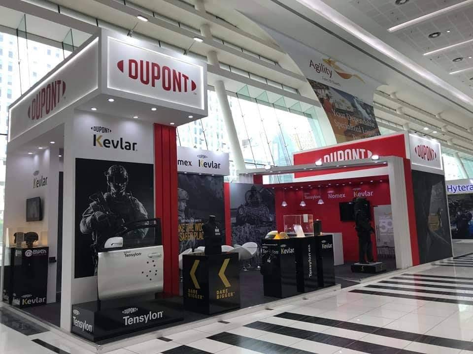 Exhibition stand built by Standsbay