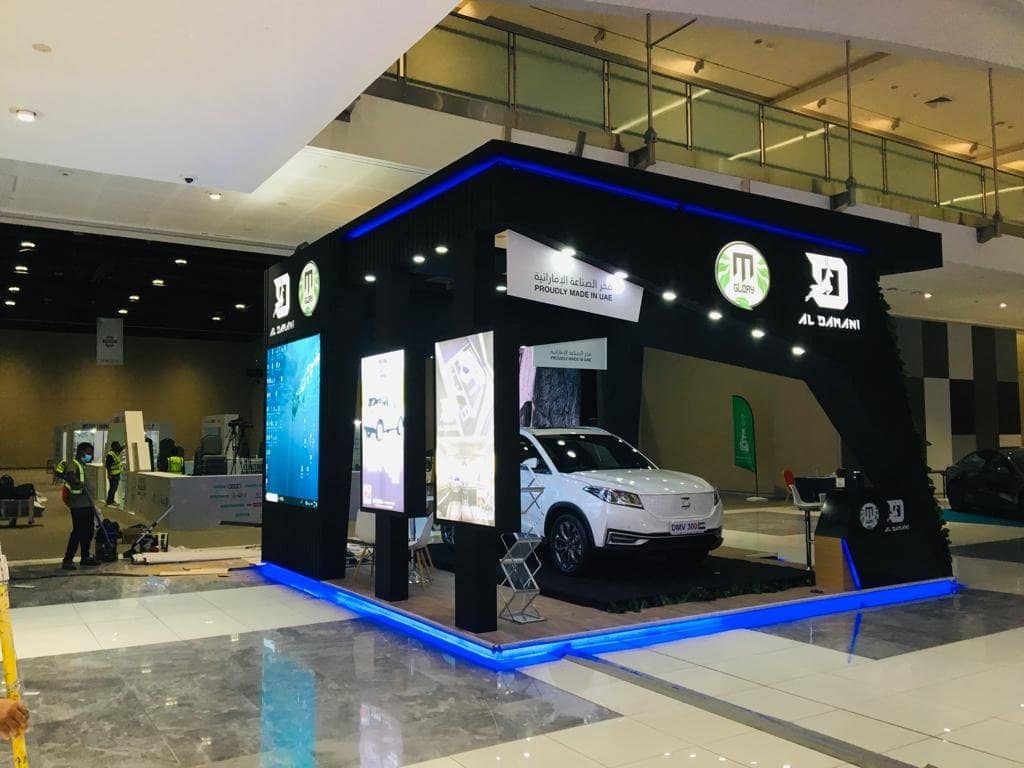 Exhibition stand built by Standsbay