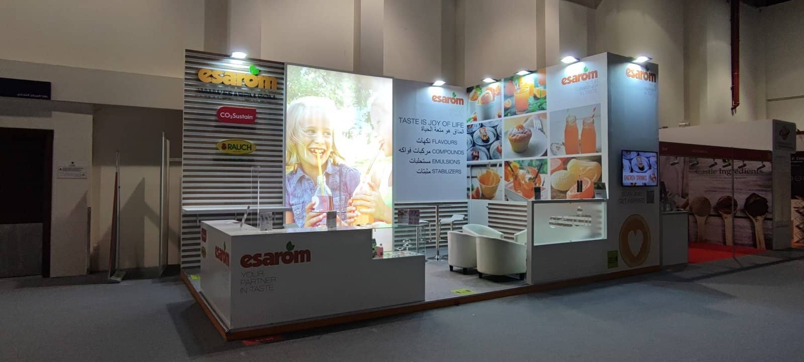 Exhibition stand built by Standsbay