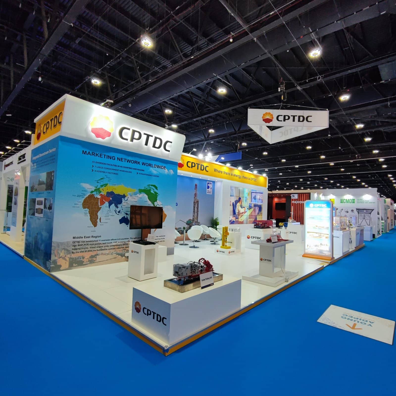 Exhibition stand built by Standsbay