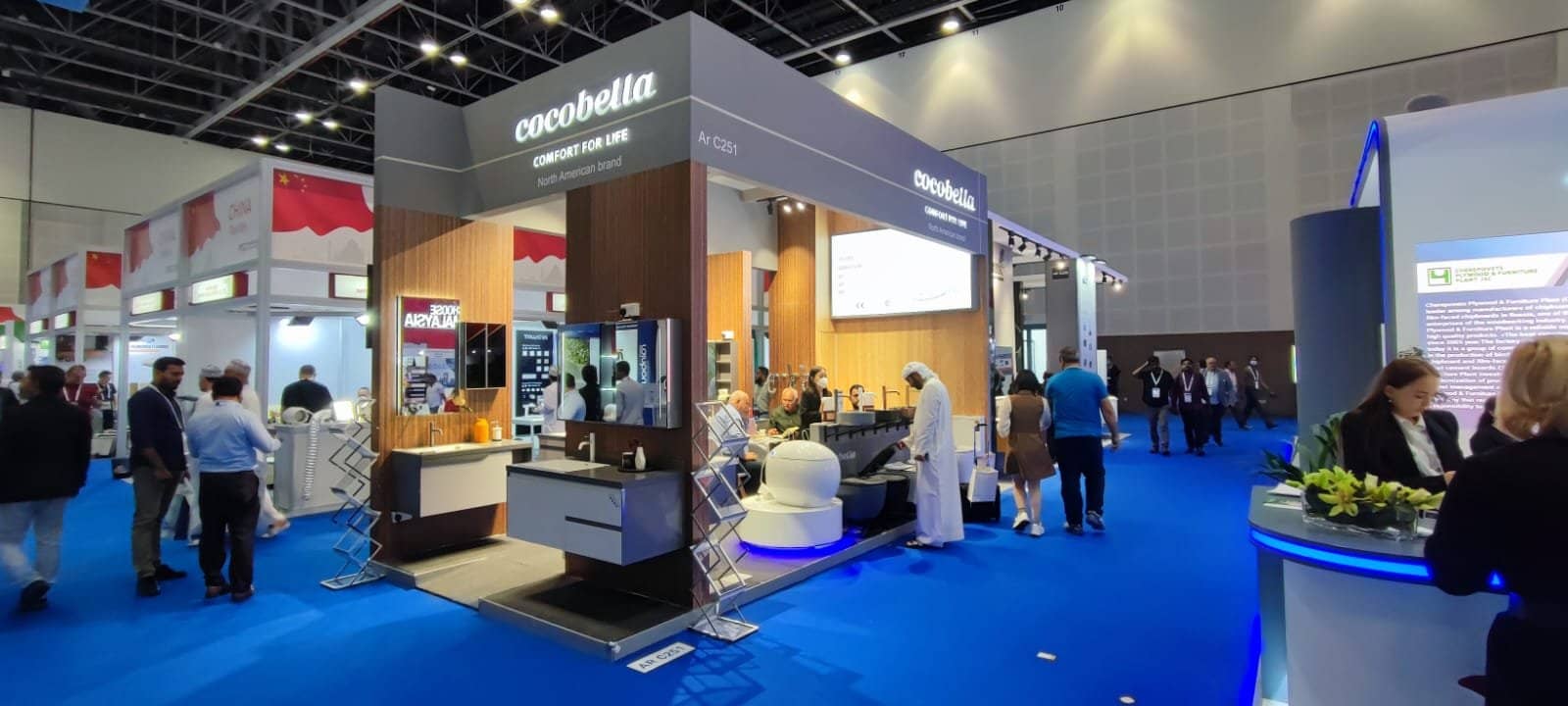Exhibition stand built by Standsbay