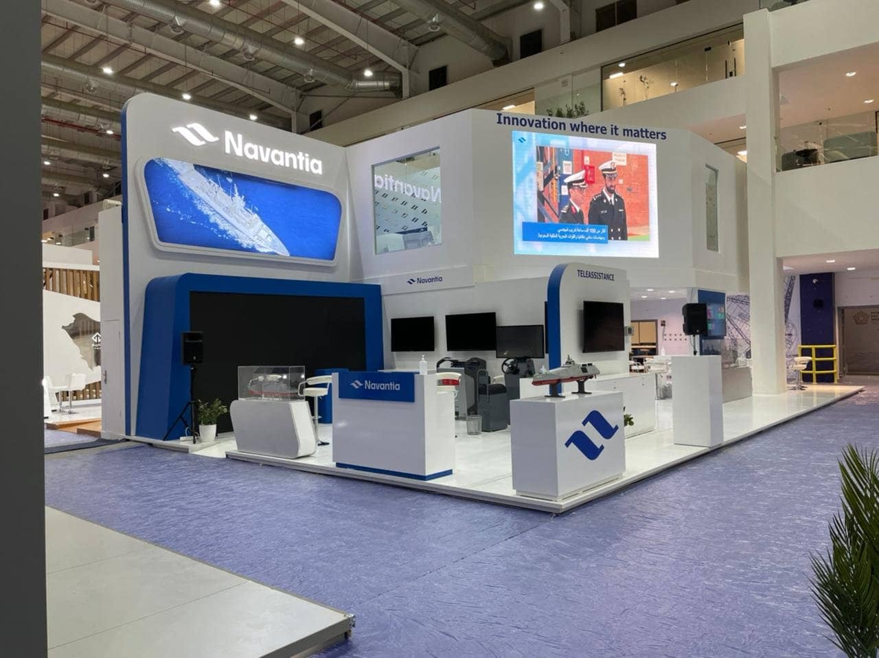 Exhibition stand built by Standsbay