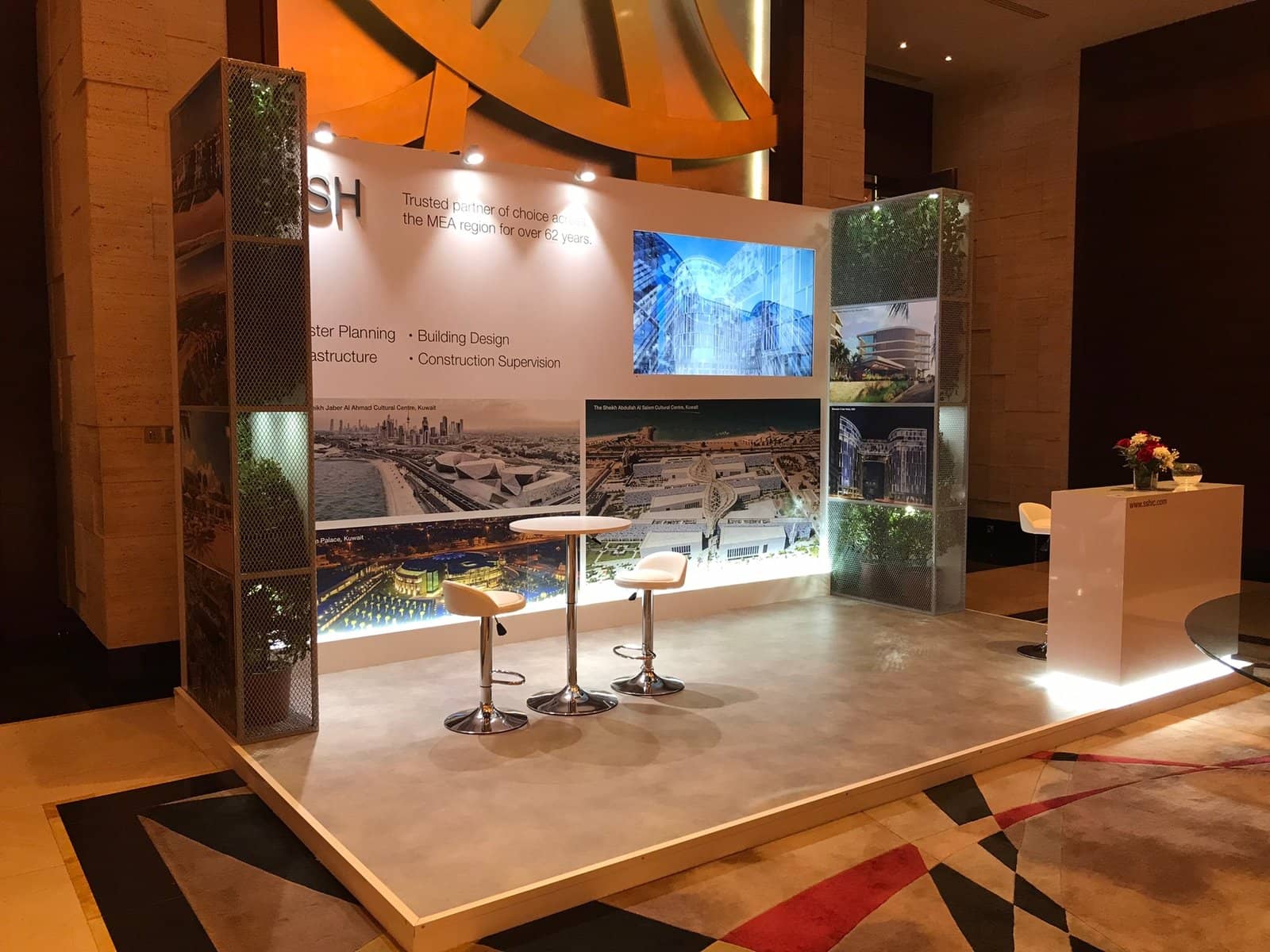 Exhibition stand built by Standsbay