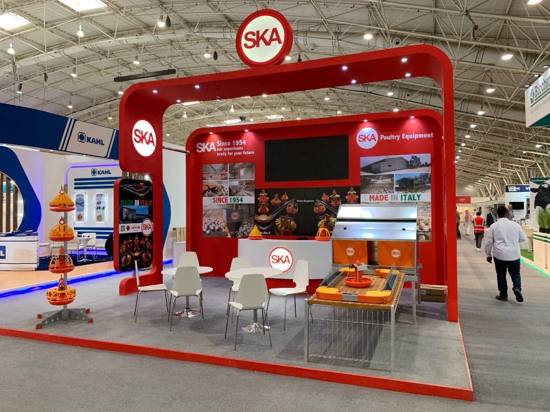 Exhibition stand built by Standsbay