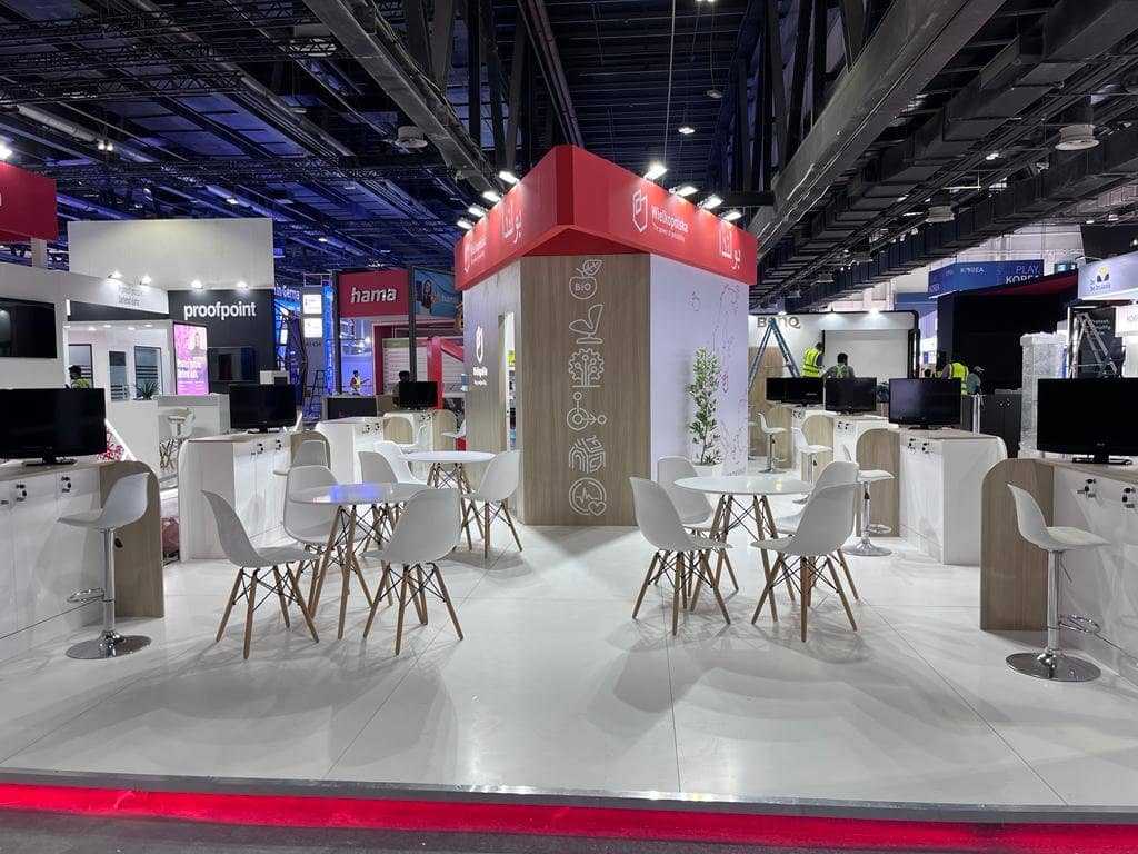 Exhibition stand built by Standsbay