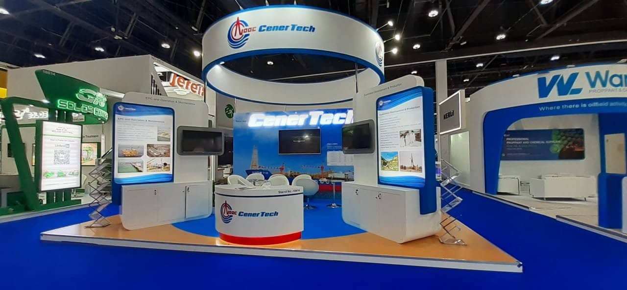 Exhibition stand built by Standsbay