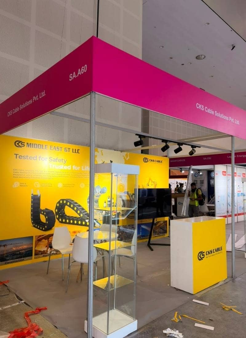 CKS Cable Solutions stand at Middle East Energy Dubai — photo 3