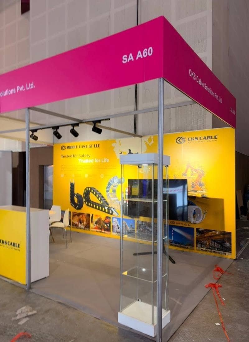 CKS Cable Solutions stand at Middle East Energy Dubai — photo 2