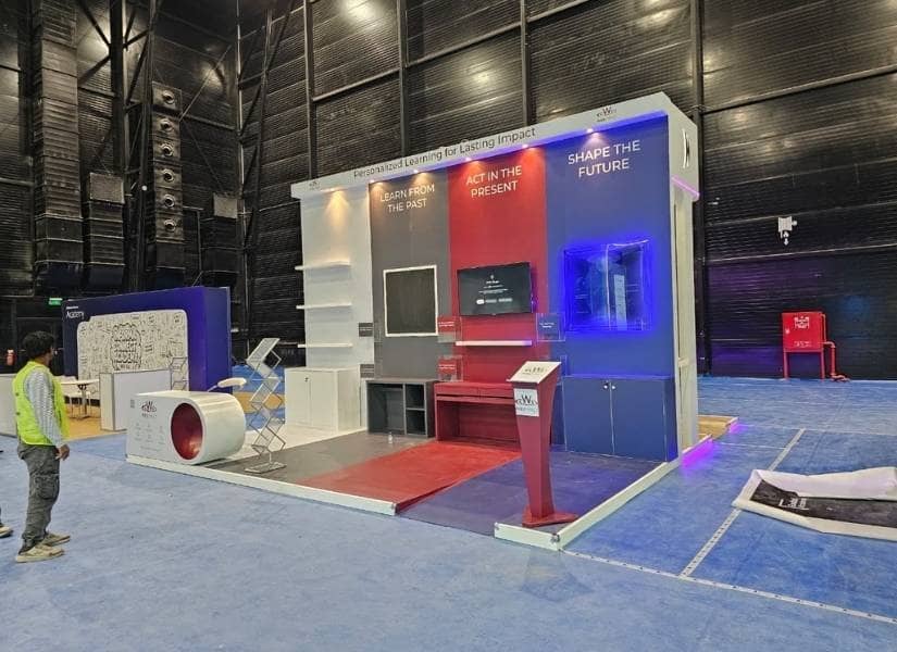 Exhibition stand for Wide Impact at HRSE KSA Riyadh