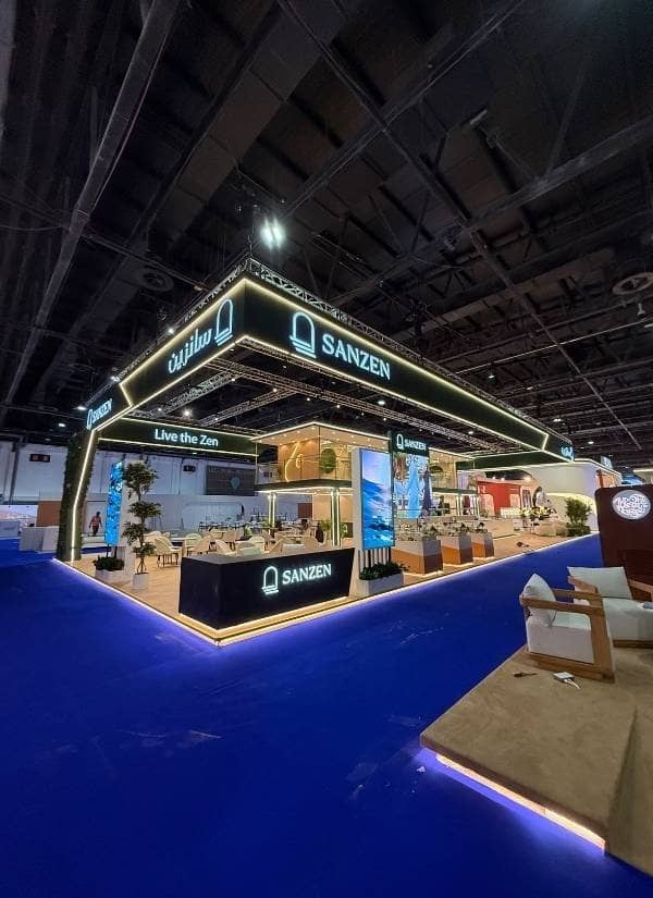 SANZEN stand at International Property Show Dubai — photo 3