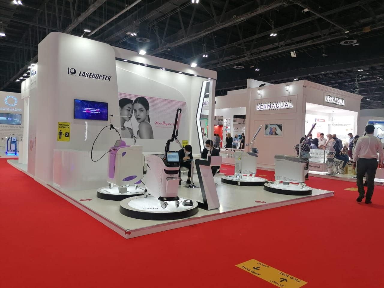Exhibition stand built by Standsbay
