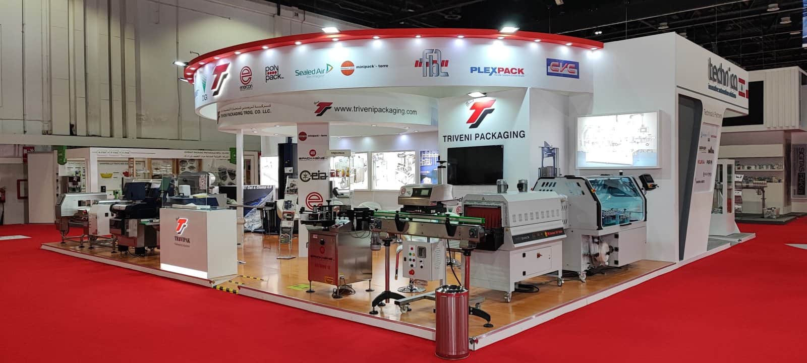 Exhibition stand built by Standsbay