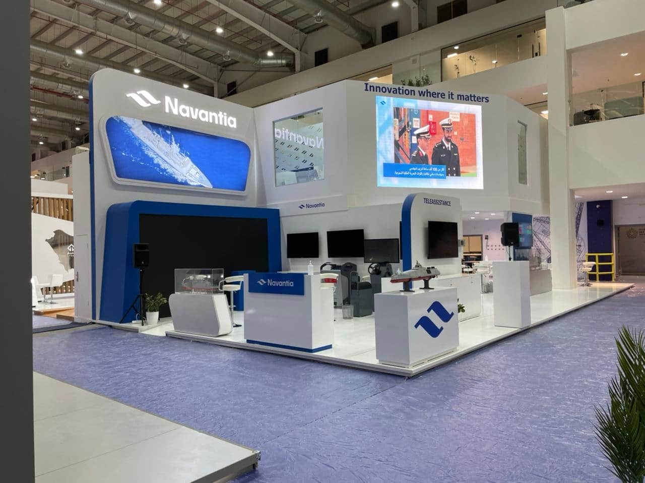 Exhibition stand built by Standsbay
