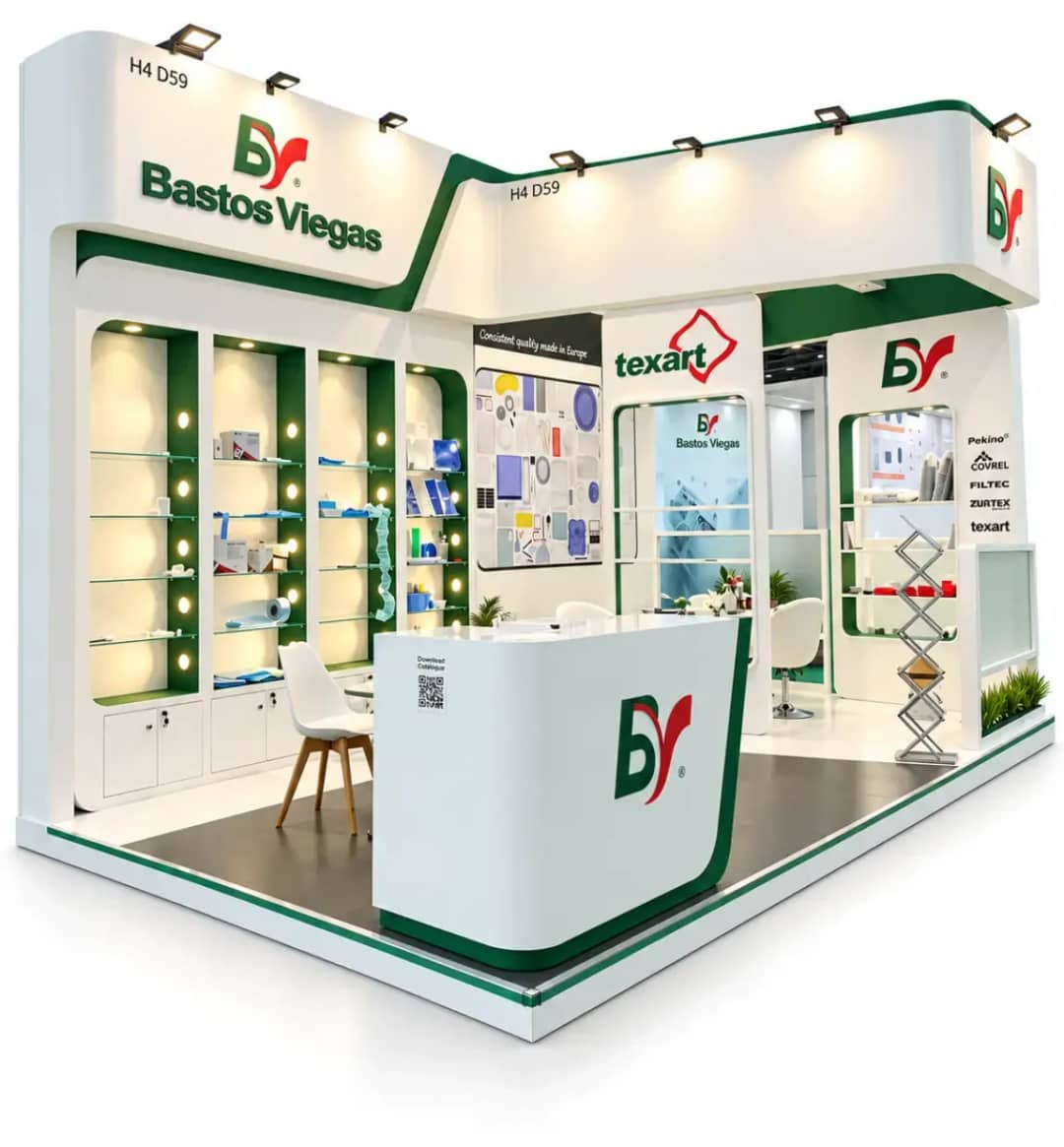 Trade Show 3D Rendering